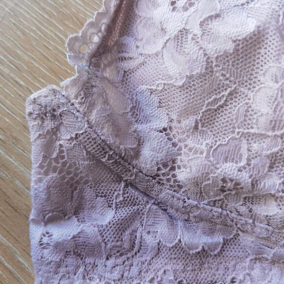 Bralette Lace Halter Blush Spring - Picture 3 of 5